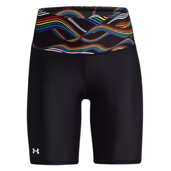 Under Armour Pants - UNDER ARMOUR • Heatgear Pride Compression Bike Shorts
